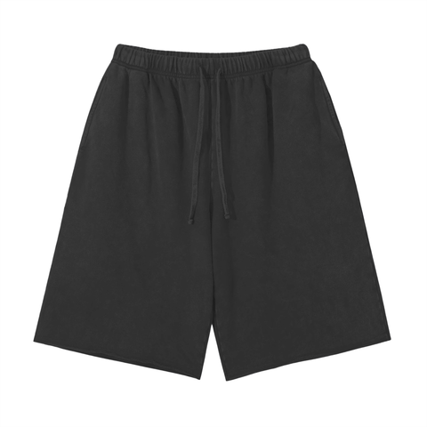 NAVA Raw Edge Shorts isolated garment front view