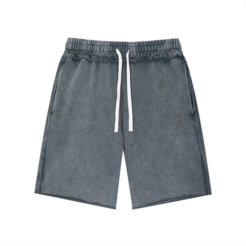 NAVA Mineral Wash Shorts isolated garment front view