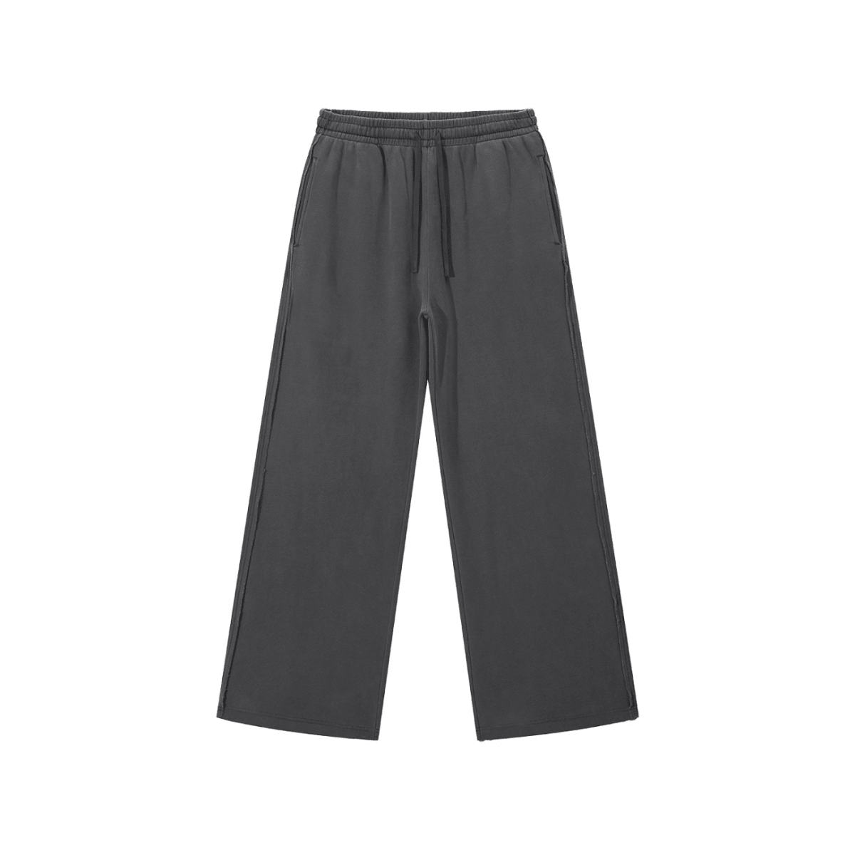 Snow Washed Raw Edge Sweatpants