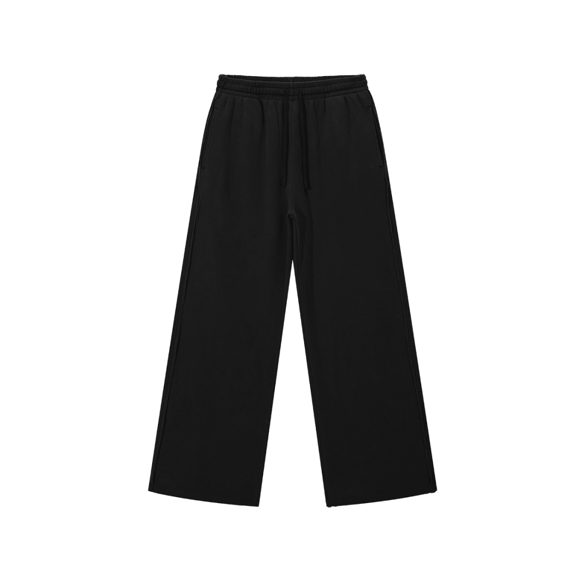 Snow Washed Raw Edge Sweatpants