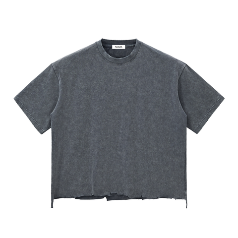 NAVA Snow Wash Box Tee isolated garment front view