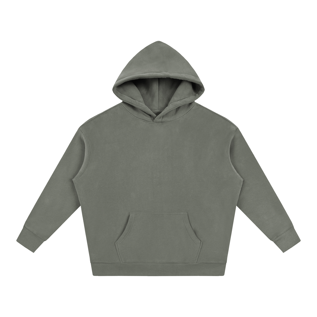NAVA Essential Hoodie in Gray — original Tapstitch garment front view