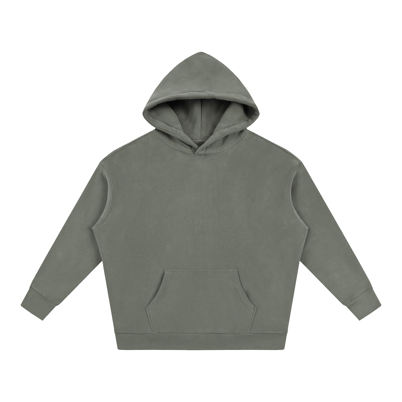 NAVA Essential Hoodie in Gray — original Tapstitch garment front view